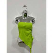Top Bandeau Leve e Fresco - Verde Limão - Visão 2
