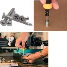 800pcs Self-Tapping Wood Screw Set, M2 Cross Flat Head Thin Plate Screws, Self-Tapping Screw Tool Kit - 800pcs M2 Countersunk  Screws, Boxed - View 5