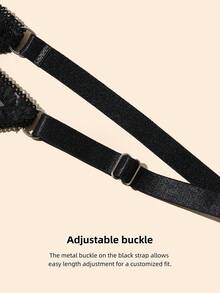 4 Packs Women's Adjustable Strap Sheer Mesh Floral & Leopard Print Thong Underwear, Sexy Low Rise T-Back Panties Set - Multicolor - View 2