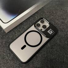 Convient pour iPhone 17 Pro Max, 12, 14, 13, 11 Pro Max, Coque de téléphone magnétique pour Apple 17 Pro/14 Pro, Support multi-dimensionnel invisible - Noir - Voir 11