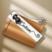 Metal Bookmark Customized For Dachshund Lovers - Fashionable Trending Font Design, Perfect Gift For Dog Lovers And Educators, Unique Back-To-School Item, Adorable Bookmark - Husky Bookmark - View 2