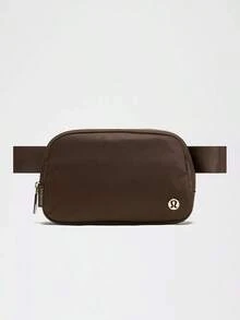 Lululemon Everywhere Belt Bag 1L Walnut Crunch Gold-For Yoga Gym Running-Sweat-Wicking-Yoga-All Seasons Sport-Spring/Summer-Autumn/Winter-Back To School- Mother's Day Gifts-Father's Day Gift - Walnut Crunch/Gold - 查看 2