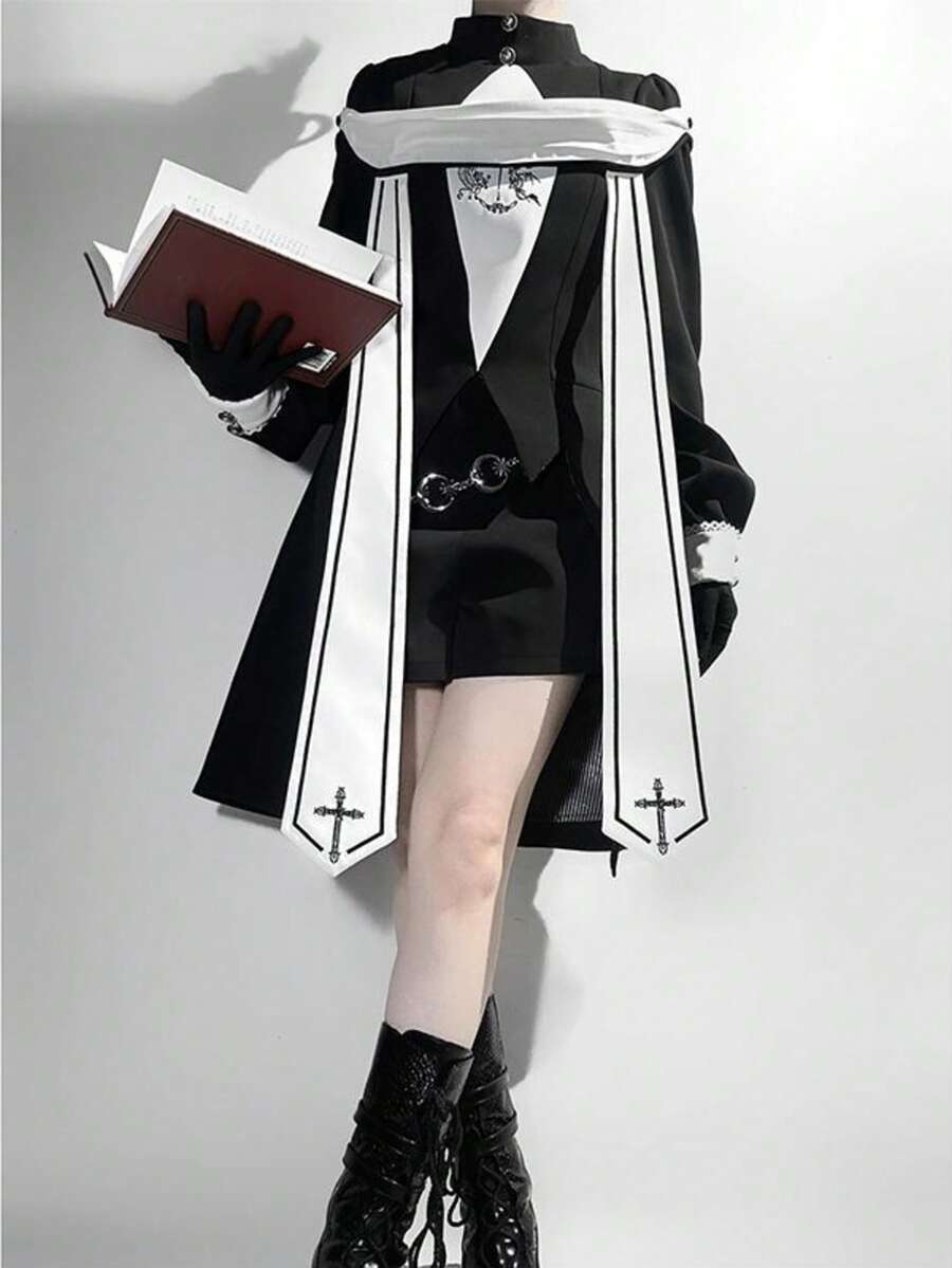 Cosplay Clothing - 黑白套裝 - 查看 1