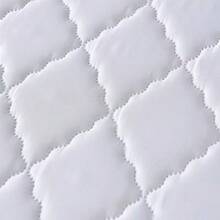 100% Waterproof Quilted Mattress Protector Cover With Elastic - 白色 - 查看 3