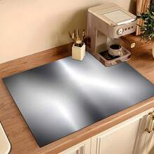 1pc 2D Induction Cooktop Cover, Non-Slip Mat, Suitable For Electric Stove, Induction Cooker, Stove Protector, Saves Kitchen Countertop Space, Perfect Home Accessory - Multicolor - View 12