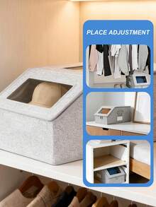 Foldable Car Trunk Storage Box With Zipper Cover And Transparent Window - Large Capacity Dust-Proof Storage Box Suitable For SUV, Truck And Sedan, Stackable And Collapsible Trunk Storage Box For Camping, Travel And Daily Use, Essential Car Accessory - Storage Box - View 5