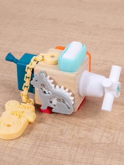 Montessori Sensory Training Box, Mechanical Enlightenment Toy, Fine Motor Skills Development, Hand-Eye Coordination, Exploration Toy, Preschool Educational Gift, Toddler Interactive Game, Baby Learning Toy, Travel Toy, Suitable For 2+ Years Old