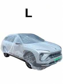 Bạt phủ xe bằng nhựa trong suốt | Bạt bảo vệ xe dùng một lần bằng màng PE trong suốt, chống mọi thời tiết, chống thấm nước, chống tuyết, chống bụi, chống tia UV | Loại đa năng, phù hợp với xe sedan, SUV, xe tải và nhiều loại xe khác | Có thể sử dụng trong nhà và ngoài trời, thích hợp cho việc đỗ xe ngắn hạn, bảo quản, chống bụi, chống gió và chống mưa khẩn cấp. - trong suốt - Xem 11