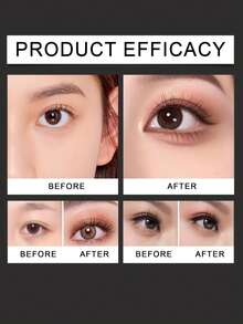 2pcs Eye Makeup Brushes, Eye Shadow Tools, Quick Makeup Template, Eye Shadow Mold, Suitable For Beginners, Easily Create Professional Makeup Effects, Anytime Anywhere - Multicolor - View 5