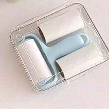 Bộ lăn bụi mini đa năng, có thể thay giấy, thích hợp sử dụng tại nhà/khi đi du lịch, làm sạch lông thú cưng/quần áo/ghế sofa, món quà thiết thực cho lễ tốt nghiệp, Ngày của Cha, Năm mới. - Nhiều màu - Xem 13