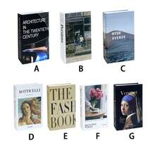7pcs/Set Nordic Luxury Artificial Faux Books, Indoor Soft Decor Books For Cafe, Hotel, Home, Exquisite Decorative Fake Books, Photography Studio Props - 7Pcs - View 5