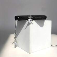 锆石心形飞翼手机防尘塞 - 配有手机挂绳，造型百变 | 寓意自由翱翔的美好愿望 | 兼容 /Type-C 充电接口 | 圣诞礼物 | 新年礼物 | 手机挂饰 - 彩色 - 查看 10