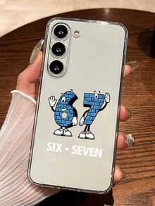 动漫卡通彩绘透明极简时尚创意防震手机壳，兼容 17/17Pro/17ProMax、16/11/16Pro/16Plus/16ProMax/16E/15ProMax/13/14/12/XS/XR/7G/8P、Galaxy S25/S25Plus/S25 Ultra、A16/A36/A26/A56/A50/A12/A32、S26/S26Plus - 彩色 - 查看 3