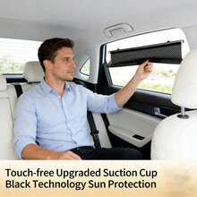 Tấm che nắng xe hơi có thể thu gọn, chống tia UV và cách nhiệt. - A - Xem 1