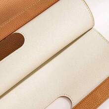 1pc Large Capacity Handheld File Bag, Magnetic Snap Design, Office Computer Bag - Multicolor - View 7