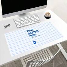 Kawaii Rabbit Leather Desk Pad Mouse Protector Non-Slip Large Small Mouse Pad Home &Office Desk Mat PU Leather Laptop Mouse Pad.Jpg - Chuột Pad - Xem 5