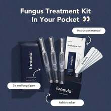 [3x Antifungal Pen]Lunavia Antifungal Pen - UNDECYLENIC ACID 25% - Cures Most Athlete's Foot, Jock Itch - 1 PCS - 查看 5