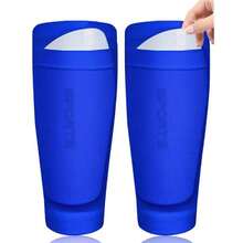 1pc Football Sock Sleeve With Shin Guard, Integrated Leg Sleeve Without Foot, Sports Protective Leg Sleeve - Multicolor - View 8