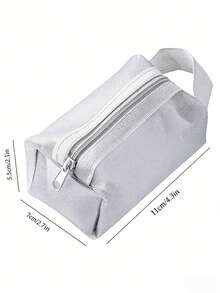 1/3pcs Mini Storage Bag, Transparent Mesh Zipper Pouch, Mini Cosmetic Bag, Can Store Coins, Keys, Transit Cards, Toys, Cosmetics, Charging Cables - Washable - View 2