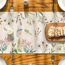1pc, Floral Summer Table Runner, Seasonal Decoration For Kitchen Dining Table In Spring And Fall For Home Gatherings - Multicolor - View 6