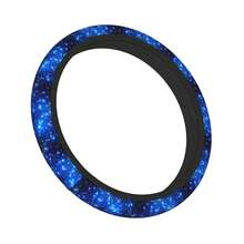 1pc Printed Car Steering Wheel Cover, Waterproof, Fits 14.5-15 Inch Steering Wheel, Protective Cover For All Seasons - Multicolor - View 14