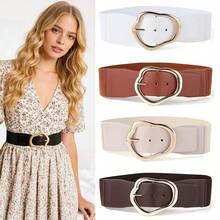 Asymmetrical Personalized Waist Belt, Women's Casual Retro Polyester (Polyester) Belt - Black - View 1