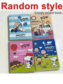 SNOOPY 这款广受欢迎的A7迷你笔记本采用经典的卡通图案，超级可爱。它小巧轻便，可以放进口袋，携带非常方便。 - 彩色 - 查看 11