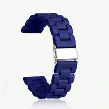 适用于三星 Galaxy Watch 7/6/5/4/Active 2 40mm 44mm 的 20mm 22mm 彩虹表带，以及适用于 GTS 2-2e-2mini-3、Watch GT2/6/5 42mm 46mm GT Runner 的女士表带 - 彩色 - 查看 18