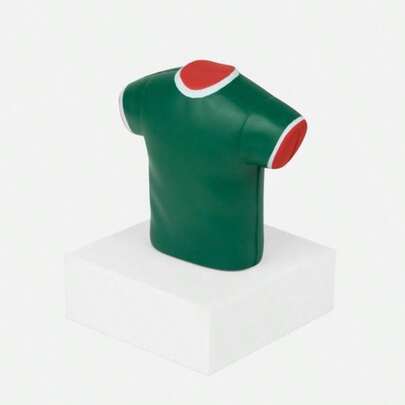 Set de 30 Antiestrés Camiseta Selección México - Figura de Jersey de Fútbol para Fanáticos, Juguete Relajante Mundial 2026, Accesorio de Animación Mexicana (8x9cm)