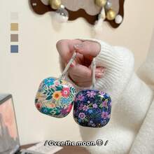 Ốp bảo vệ thiết kế hoa văn nhiều màu sắc, tương thích với Samsung Galaxy Buds2 Pro/Buds2/Buds Pro/Buds Pro 2/Buds Live/Buds FE - Nhiều màu - Xem 3