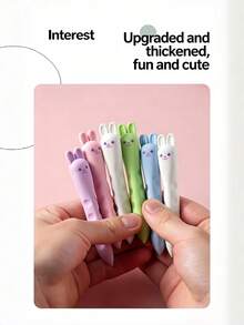 Creative Rabbit Hole Design Smudge-Free, Crumb-Free Erasers, Suitable For Students - Hole Rabbit Eraser - View 6