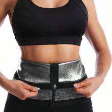 可调节女士塑身衣，采用银离子桑拿效果，促进排汗，收紧腰身。 - 彩色 - 查看 3