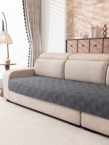 1件防滑坐垫套，家具保护套，沙发套，适用于所有沙发类型，可机洗 - 深灰色 - 查看 1