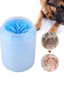 Limpiador de patas de perro de silicona 2 en 1, herramienta portátil de limpieza de patas sucias, regalo ideal para dueños de mascotas - Multicolor - Ver 8