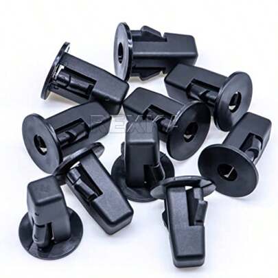 Rexka 10pcs Fender Liner Clips Screw Grommet Retainer Compatible With Toyota 90189-06214 Tacoma Tundra