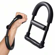 Ejercitador de Dedos y Muñeca para Entrenamiento de Fuerza, Dispositivo de Resistencia Ajustable para Mano, Antebrazo y Rehabilitación.. - Negro - Ver 2