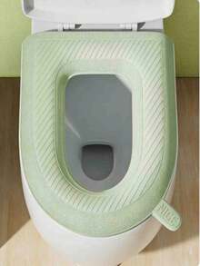 1 Set de Alfombra de Baño Gruesa e Impermeable, Juego de Almohadillas de Inodoro Lavables y de Secado Rápido, Incluye 10 Pastillas Perfumadas, Baño Fresco - Multicolor - Ver 6