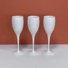 5oz Acrylic Champagne Flutes, Unbreakable High Stem Cups, Reusable Champagne Toasting Glasses - Modern & Suitable For Home, Wedding, Baking, Drinking, Valentine's Day, Kids Party, Anniversary, Father's Day, Mother's Day, Easter, Holiday Picnic, New Year Party - A - View 9