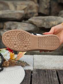 Flat Fashionable Women's Sneakers Slip-On Lazy Casual Versatile Shoes - Green - View 6