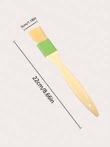 1pc Plastic Baking Oil Brush, Multifunction Pastry Brush For Baking - Multiple Styles - View 6