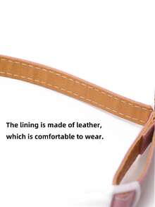 1 chiếc vòng cổ cho thú cưng màu hồng trơn, có chuông, lót da, thoải mái và mềm mại, không gây đau da. - Hồng - Xem 7