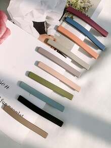 10pcs/Pack Women's Bangs Hair Clips, Hairpin, Accessories - Multicolor - View 2