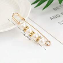 1pc & 4pcs/Set Faux Pearl Buckle Belt, Adjustable Without Sewing, Suitable For Jeans, Collars And Scarves - A-Colorful - View 9