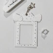 1 chiếc ví đựng thẻ hình cánh thiên thần hoạt hình dễ thương, ví đựng thẻ hình ngôi sao rỗng, ví đựng thẻ học sinh/thẻ ảnh. - Ví đựng thẻ hình cánh thiên thần - Xem 12