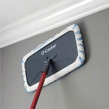 O-Cedar Hardwood Floor 'N More Microfiber Mop: Non-Abrasive, Portable, Steel, Multi-Surface Cleaning Tool - 1 - 查看 4