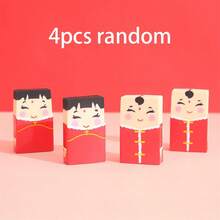 1/4个可爱男孩女孩橡皮擦，卡通铅笔橡皮擦，文具奖品，适合返校季和送礼 - 套裝 - 查看 10