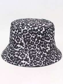 1 pieza Sombrero de cubo reversible unisex con estampados de dibujos animados, adecuado para uso al aire libre, viajes, uso diario, de moda y versátil - impresión - Ver 6