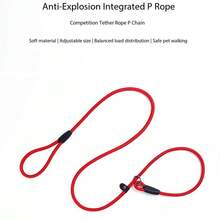 1 pieza Correa para mascotas a prueba de explosión - Correa para caminar perros - Resistente al desgarro - Altamente adecuada para pasear perros - Multicolor - Ver 5