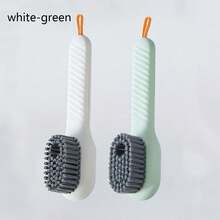 1 pieza Cepillo multiusos para zapatos con líquido, cerdas suaves para lavar zapatos, ropa, uso doméstico - Multicolor - Ver 6