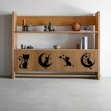 Bộ 4 khuôn tô hình mèo dễ thương - Thích hợp cho vải, tranh vẽ, thủy tinh và đồ thủ công. Tuyệt vời cho tranh treo tường, áo phông, trang trí nhà cửa, các dự án và mẫu thủ công. - Bộ - Xem 4